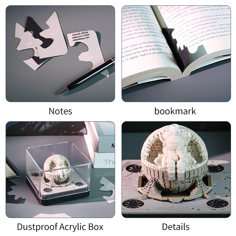 Futuristic Earth Notepad Omoshiroi