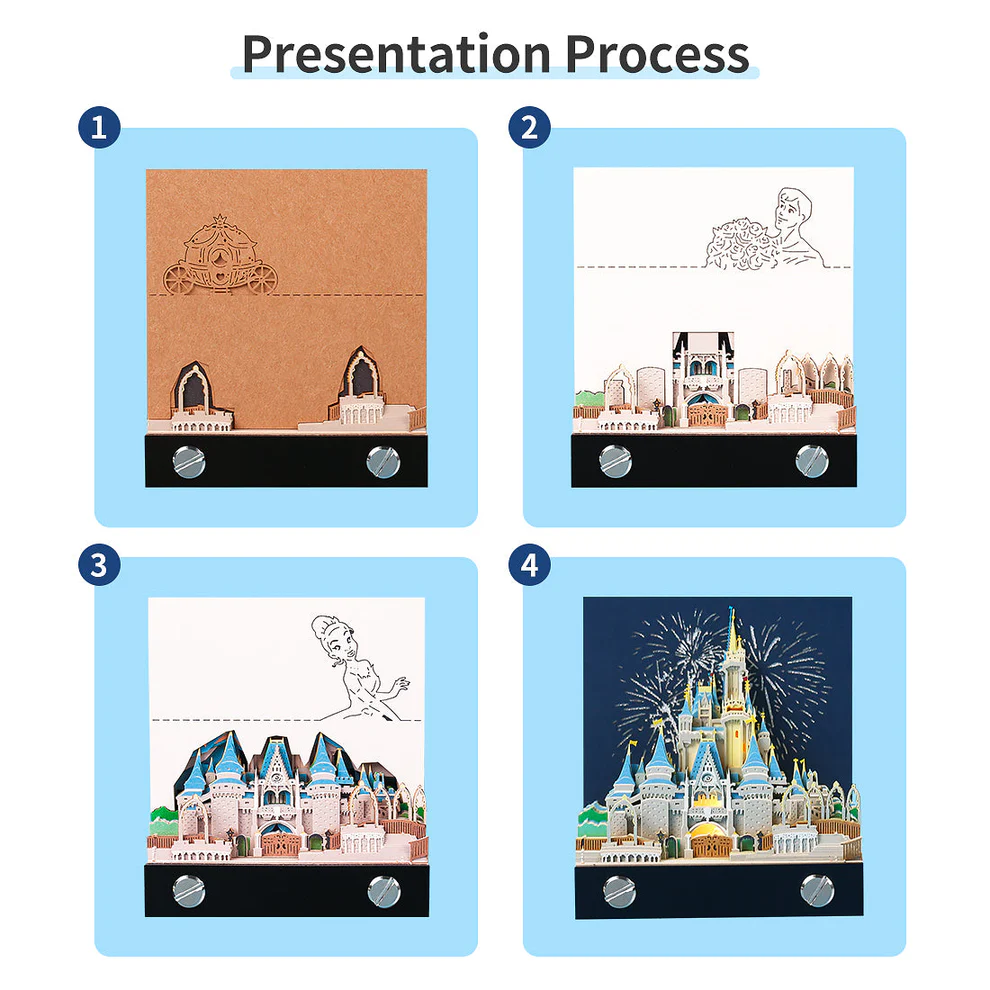 Cartoon Castle Omoshiroi Calendar