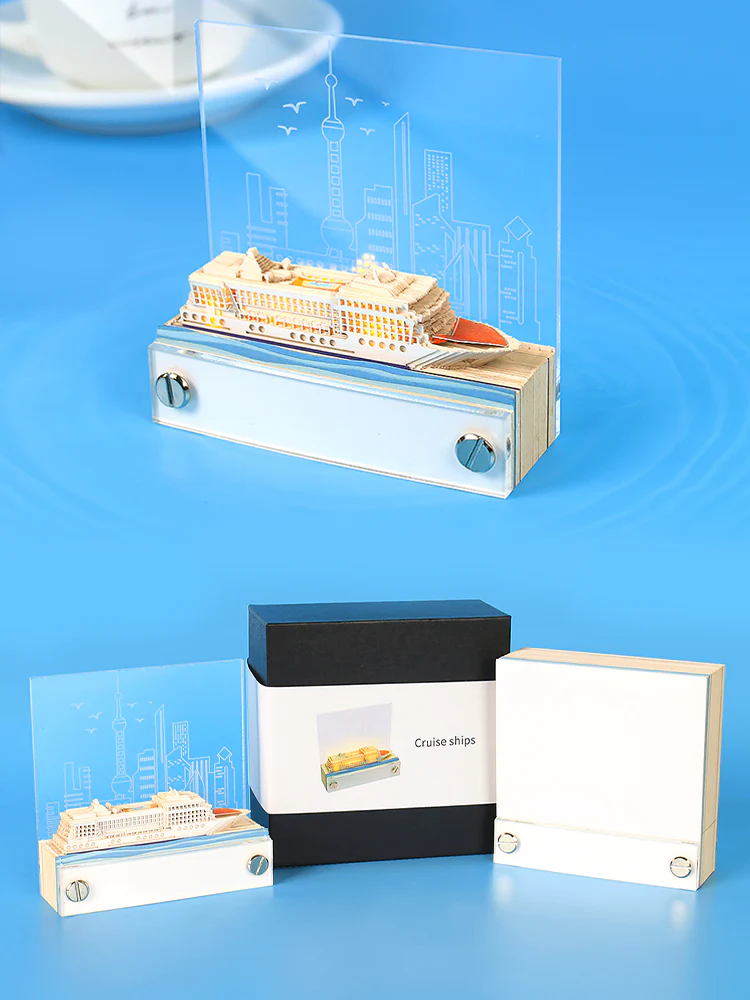 Around The World Omoshiroi Notepad