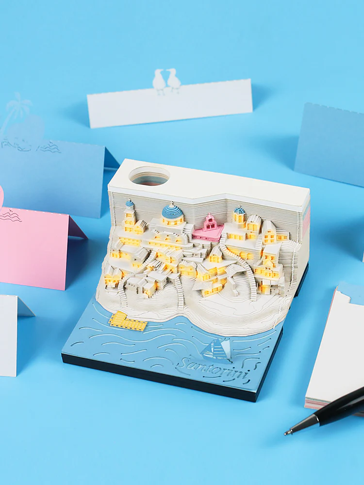 Around The World Omoshiroi Notepad