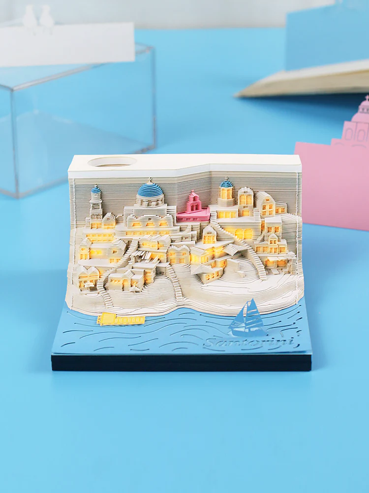 Around The World Omoshiroi Notepad