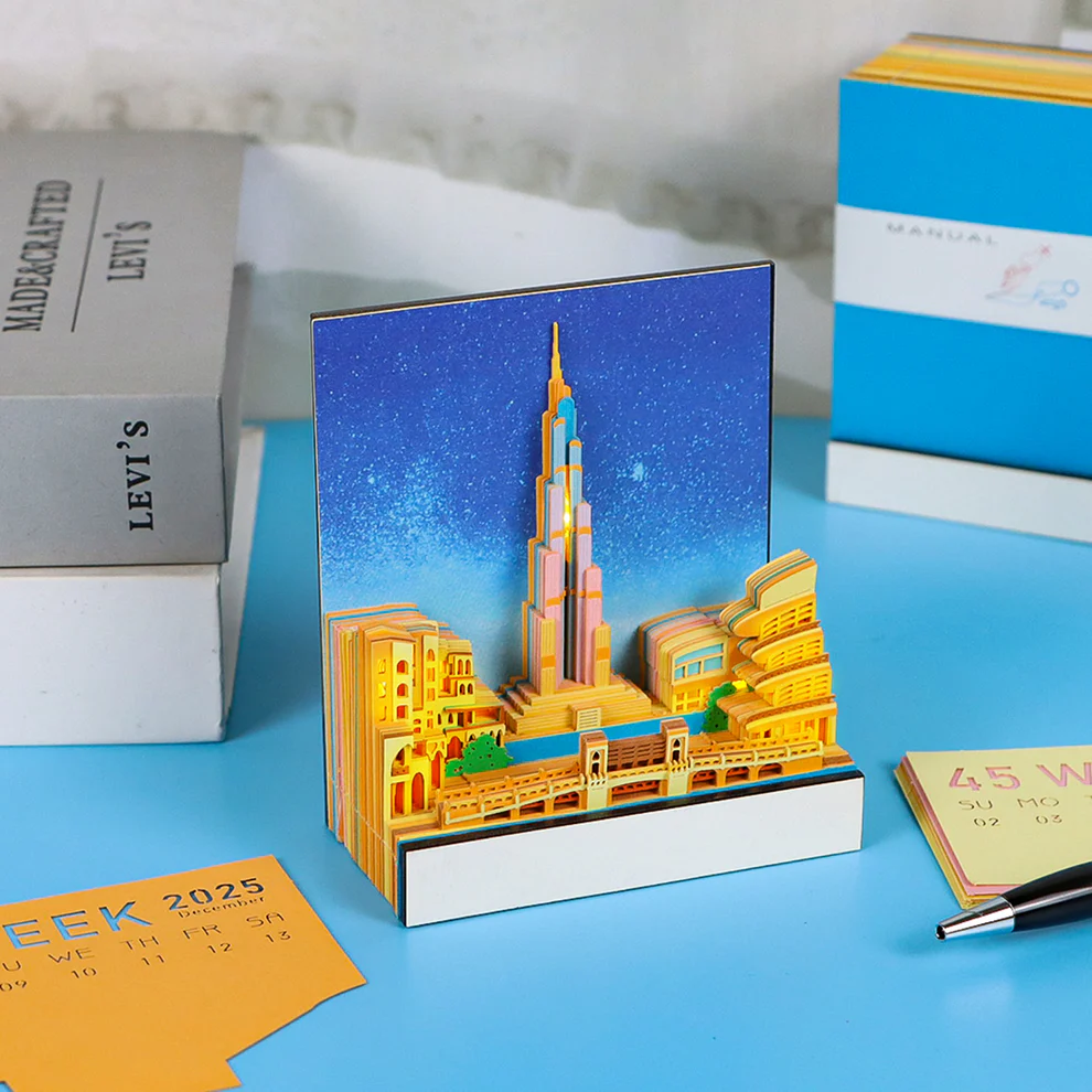 Around The World Omoshiroi Notepad