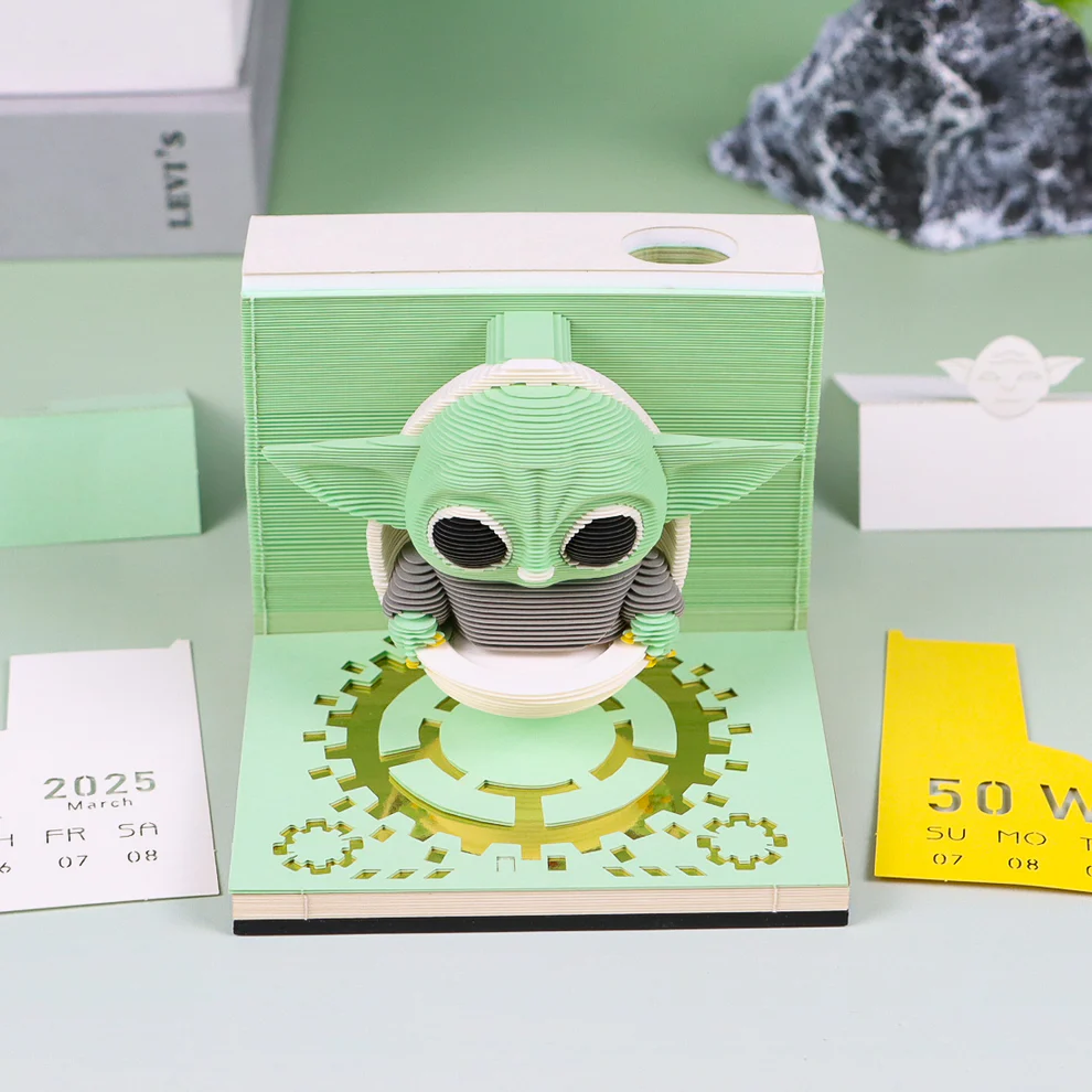 Baby Yoda Omoshiroi Calendar (2025 only)