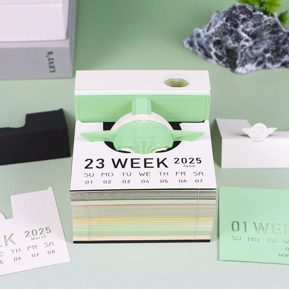 Baby Yoda Omoshiroi Calendar (2025 only)