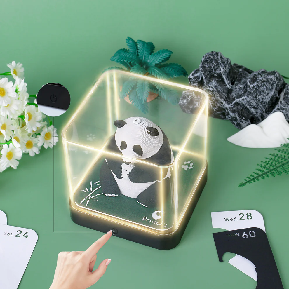 Resting Panda Omoshiroi Calendar