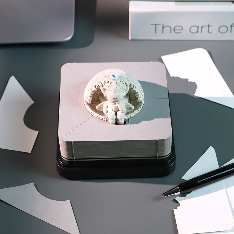 Futuristic Earth Notepad Omoshiroi