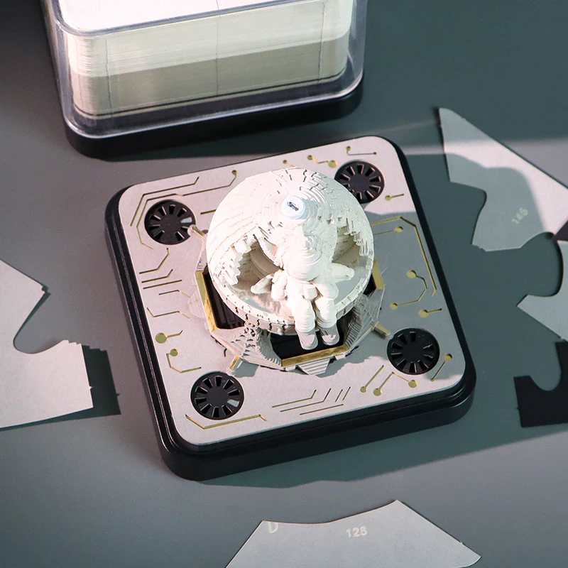 Futuristic Earth Notepad Omoshiroi