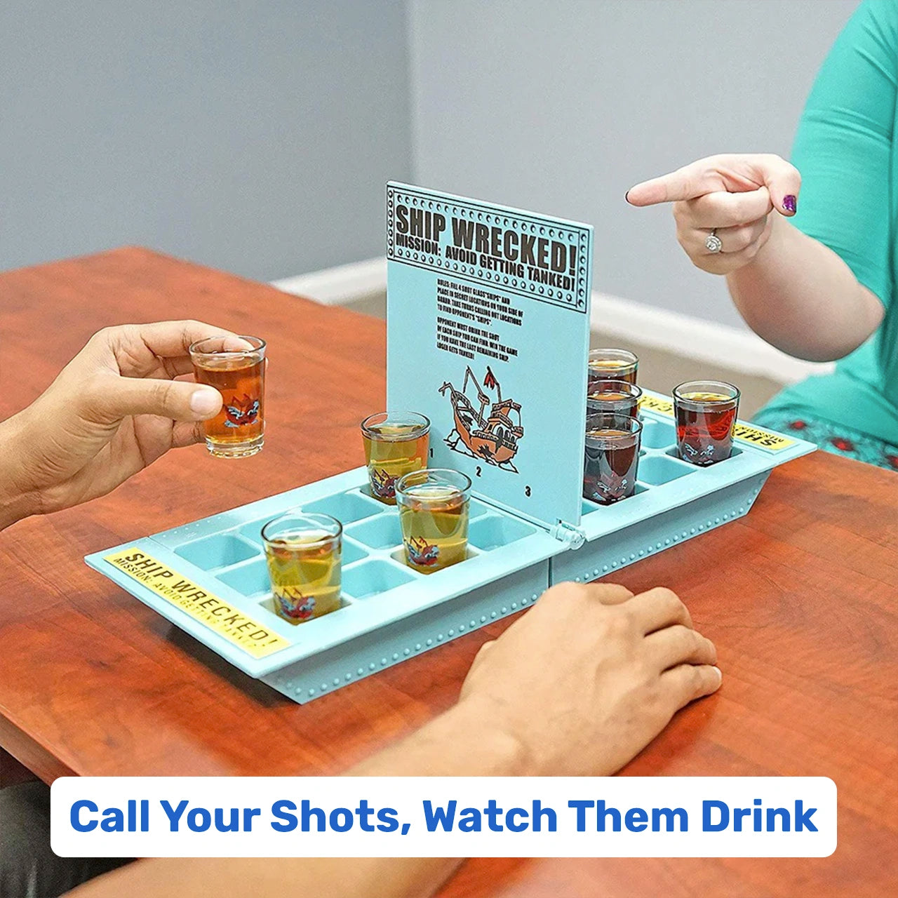 Ship Wrecked Drinking Board Game