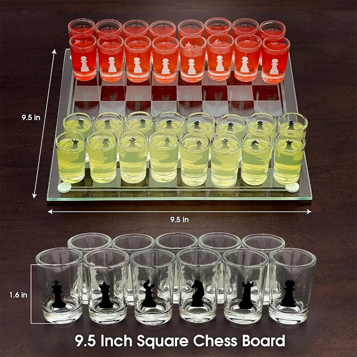 Drunken Chess Board Game